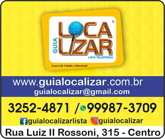 Cartão de GUIA LOCALIZAR LISTA TELEFÔNICA