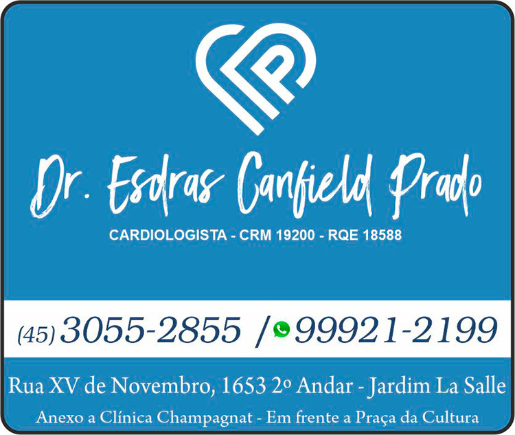 Cartão de ESDRAS CANFIELD PRADO CARDIOLOGISTA / PULSARES CLÍNICA DE CARDIOLOGIA
