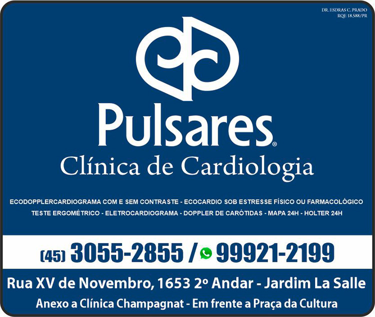 Cartão de PULSARES CLÍNICA DE CARDIOLOGIA